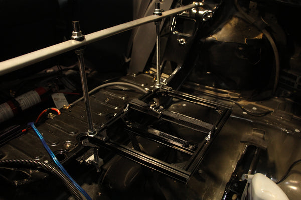 Expandable Rear-mounted Battery Tray